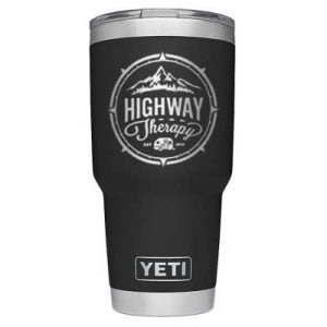 YETI Black 30oz Rambler