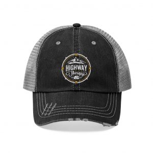 Highway Therapy Distressed Trucker Hat